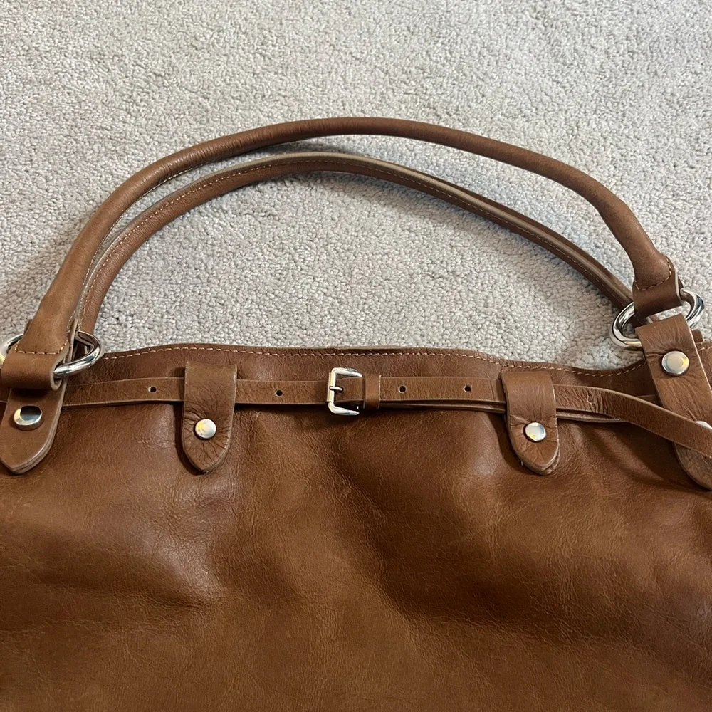 Maurizio Taiuti Brown leather with Studs Women's Bag - Picture 4 of 10